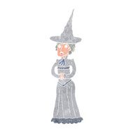 cartoon halloween witch N13