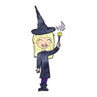 cartoon halloween witch N14