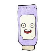 cartoon tube of cream