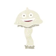 cartoon happy mushroom N2