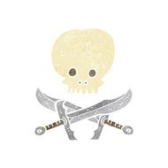 skull and swords symbol