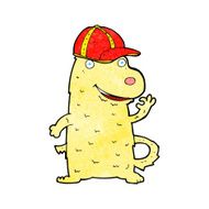 cartoon dog wearing cap N2