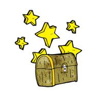 Pirate Treasure Chest Cartoon N10