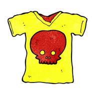 cartoon skull tee N2