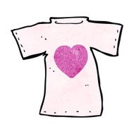 cartoon love heart tee N2