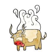 Cartoon Bull N16