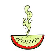cartoon squirting watermelon N6