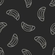doodle masks seamless pattern background