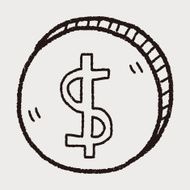 doodle money coin N18