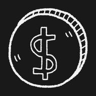 doodle money coin N28