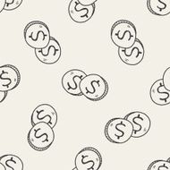 doodle money coin N35