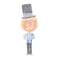 Cartoon Man In Top Hat N2