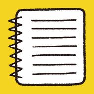 doodle notebook N23