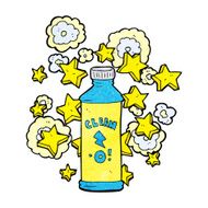 cartoon cleaning liquid N2