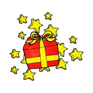 Cartoon Christmas Presents N12