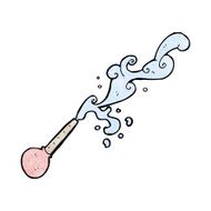 cartoon squirting pipette N2