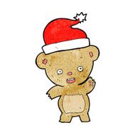 cartoon christmas teddy bear N10