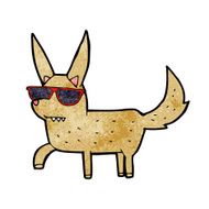 cartoon cool dog N2