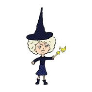 cartoon halloween witch N22