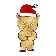 cartoon christmas teddy bear N13
