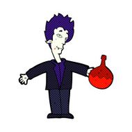 cartoon vampire with blood N3