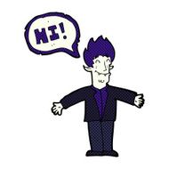 cartoon spooky vampire N18