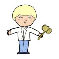 cartoon auctioneer N3