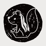 Squirrel doodle N9