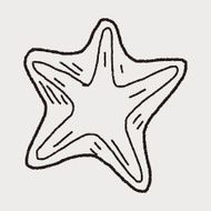 Starfish doodle N5