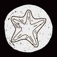 Starfish doodle N9