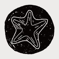 Starfish doodle N11