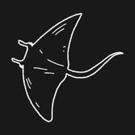 Stingray doodle N4