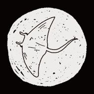 Stingray doodle N5