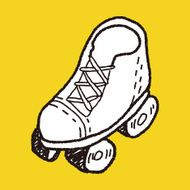 doodle roller skates N6