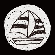 doodle sailboat N18