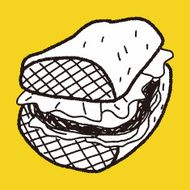 Doodle Sandwich N25
