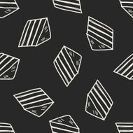Doodle Sandwich seamless pattern background N2