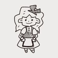 alice in wonderland doodle N3