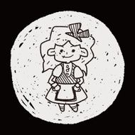 alice in wonderland doodle N5