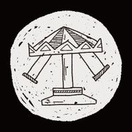 amusement park doodle N17