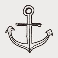 Anchor doodle N29