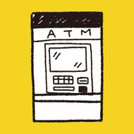 ATM doodle drawing N46