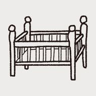 baby bed doodle N19