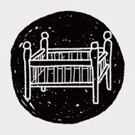 baby bed doodle N22