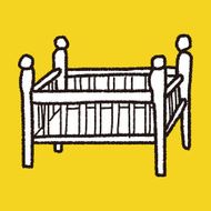 baby bed doodle N23