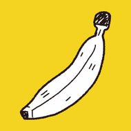 banana doodle N14