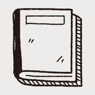 book doodle drawing N15