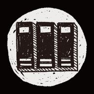 book doodle drawing N22