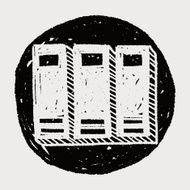 book doodle drawing N24