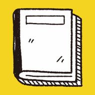 book doodle drawing N30